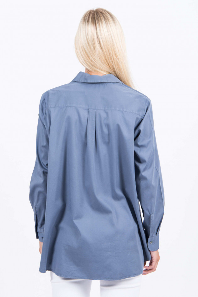 Artigiano Bluse in Taubenblau