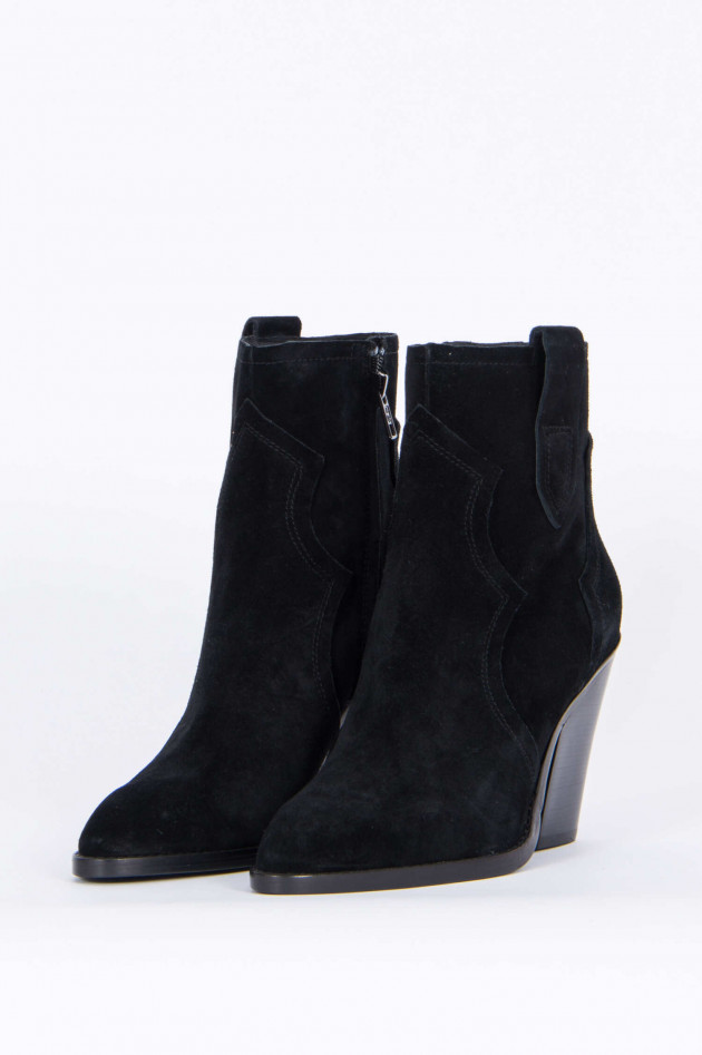 Ash Stiefelette ESQUIER in Schwarz