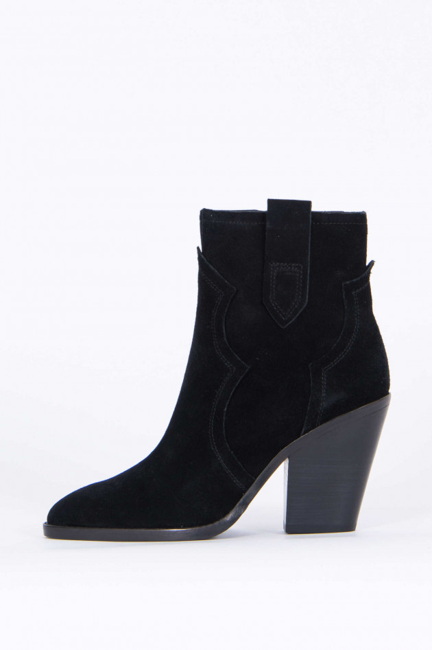 Ash Stiefelette ESQUIER in Schwarz