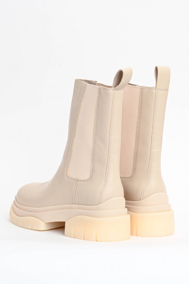 Ash Slip On Boots STORM in Creme