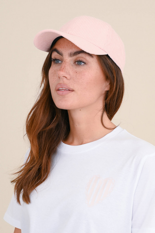 Autry Basecap aus Cord in Rosa