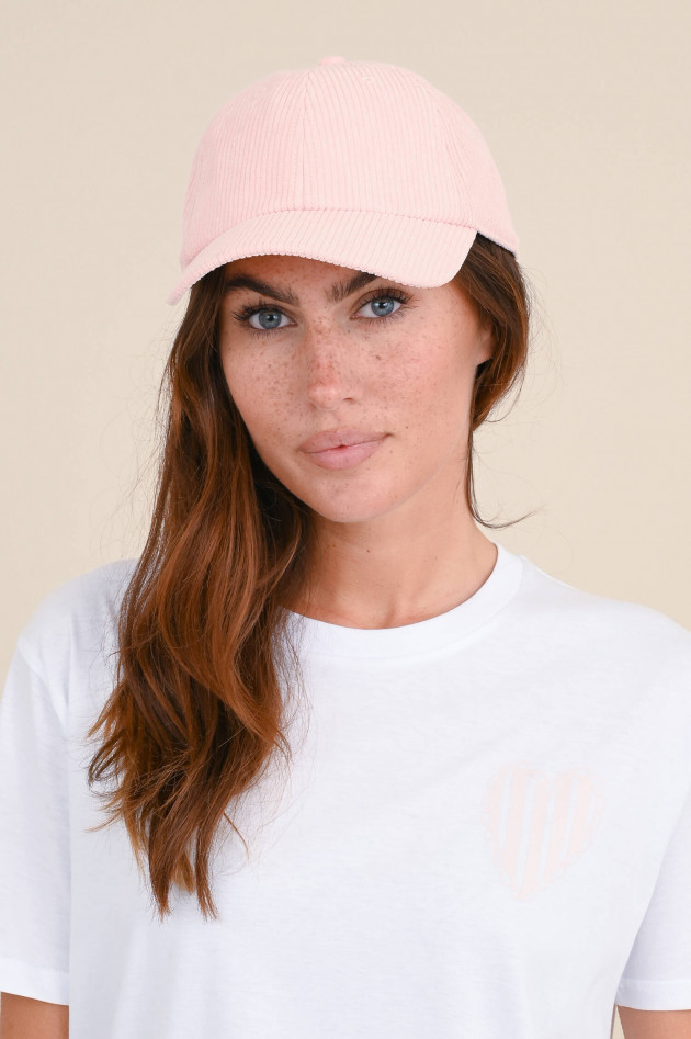 Autry Basecap aus Cord in Rosa