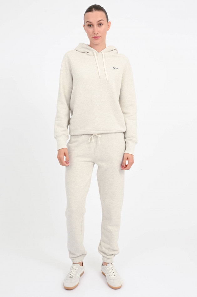 Autry Sweatpants in Hellgrau meliert