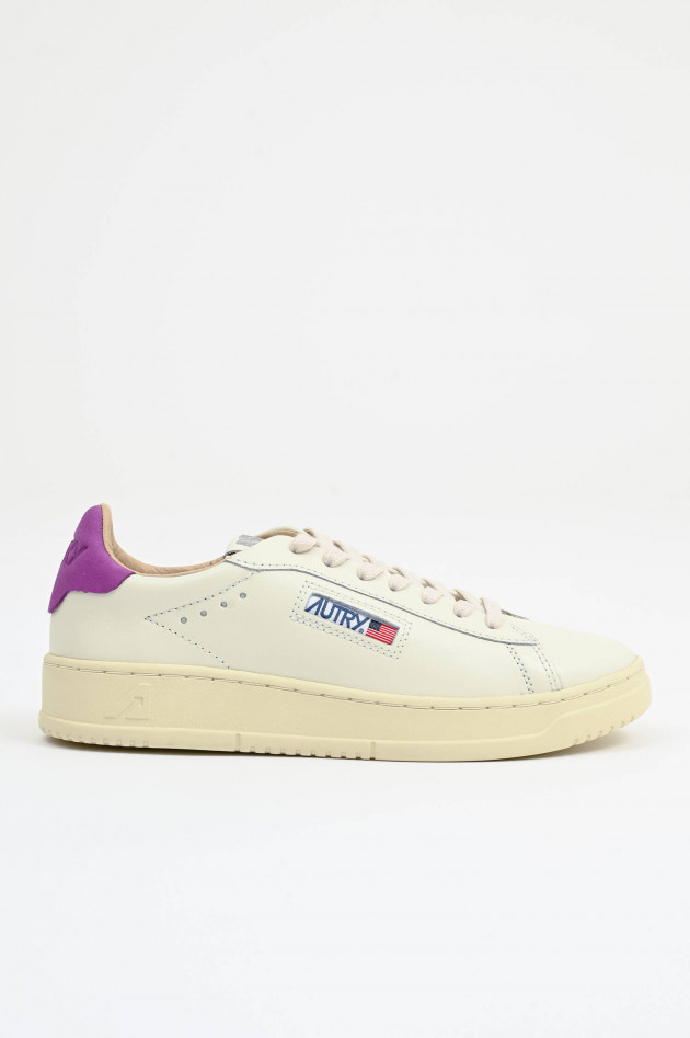 Autry Sneaker DALLAS LOW in Creme/Violett
