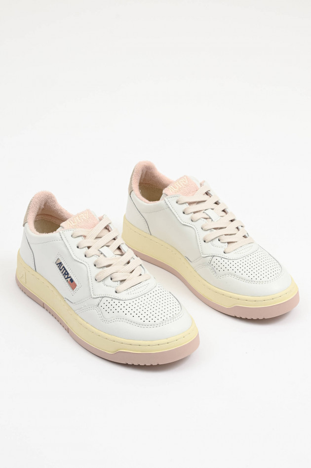Autry  Sneaker MEDALIST LOW in Puder/Weiß
