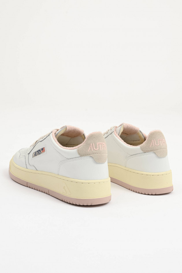 Autry  Sneaker MEDALIST LOW in Puder/Weiß