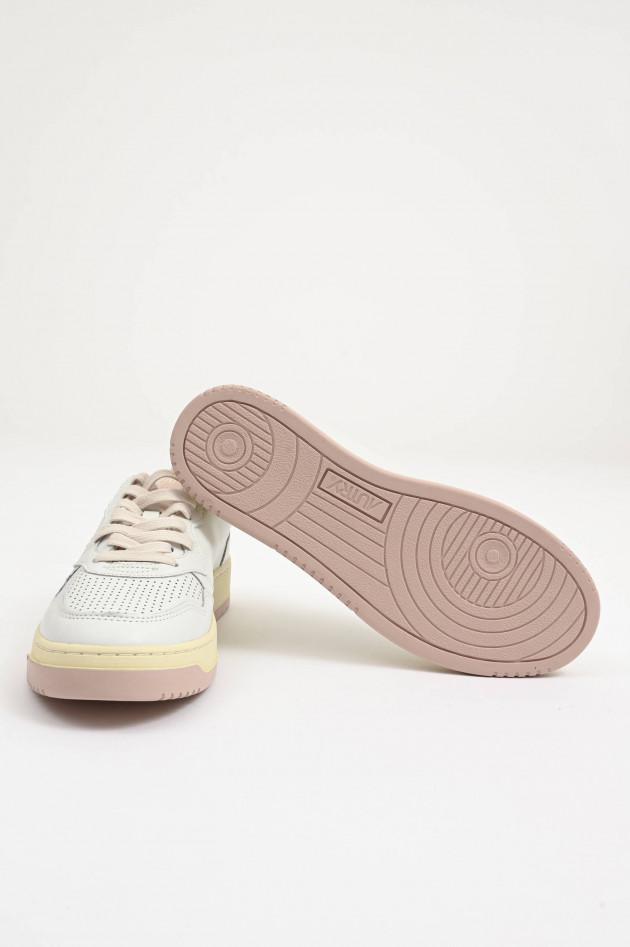Autry  Sneaker MEDALIST LOW in Puder/Weiß