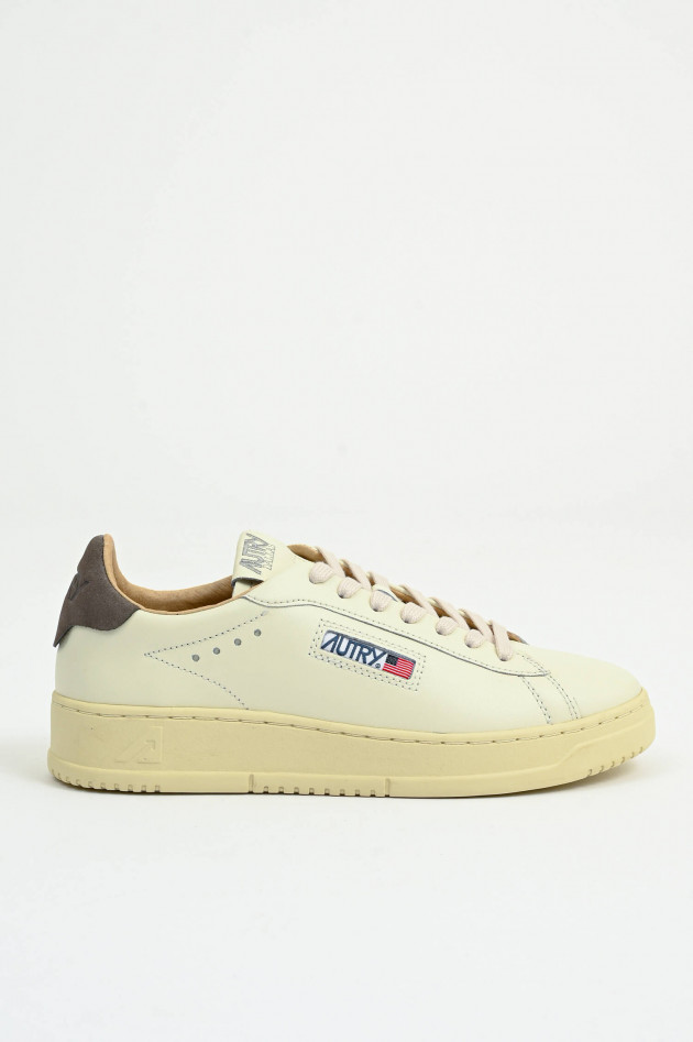 Autry  Sneaker DALLAS LOW in Creme/Brown