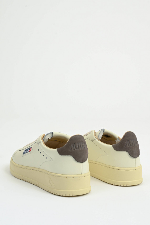 Autry  Sneaker DALLAS LOW in Creme/Brown