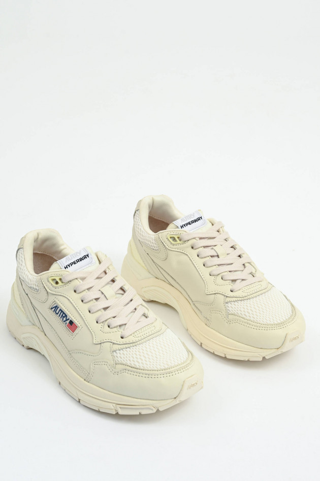 Autry Sneaker HYPERWAY LOW in Creme/Off White
