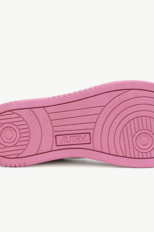 Autry Sneaker MEDALIST LOW CLASSIC in Mauve/Weiß