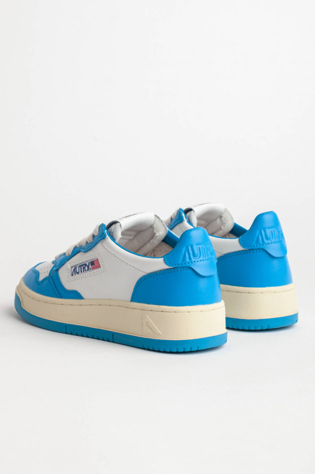 Autry Sneaker MEDALIST LOW CLASSIC in Kobaltblau/Weiß