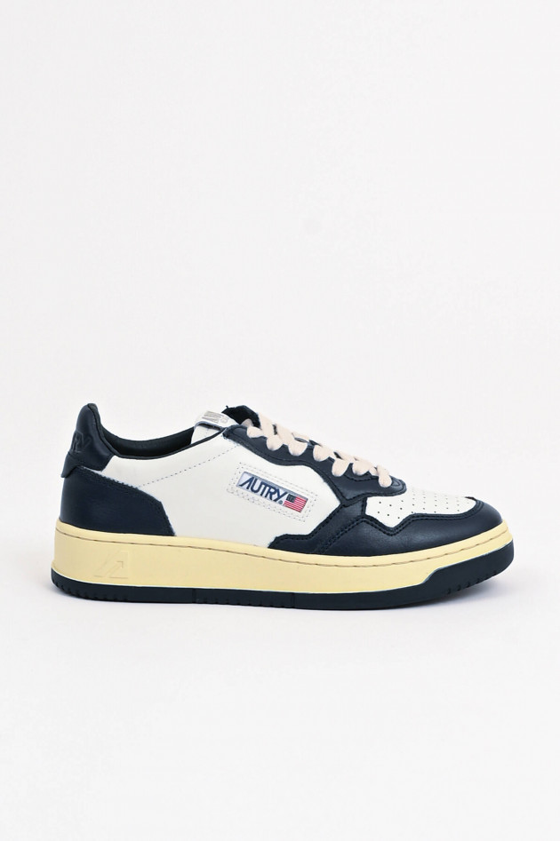 Autry Sneaker MEDALIST LOW in Navy/Weiß