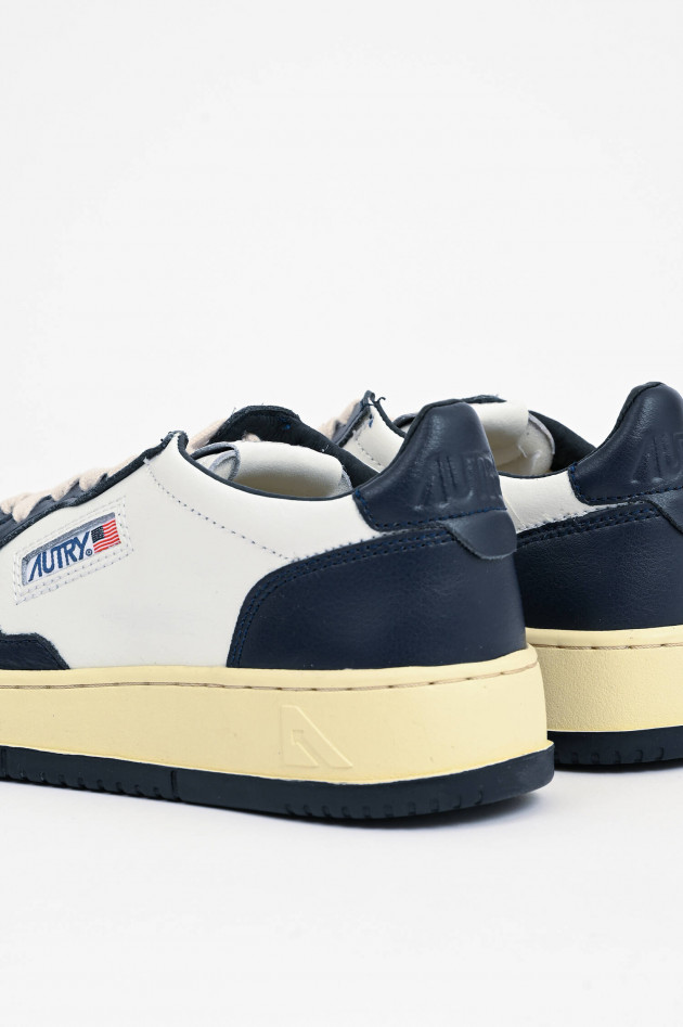 Autry Sneaker MEDALIST LOW in Navy/Weiß