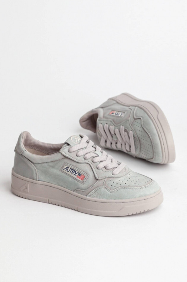 Autry Sneaker MEDALIST LOW in Grau/Blau