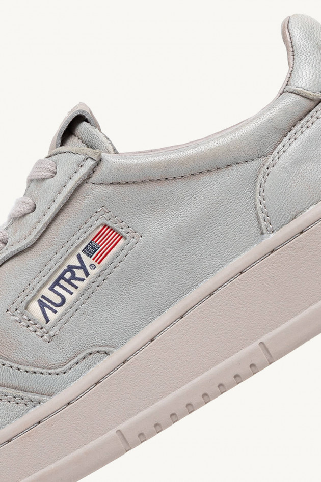 Autry Sneaker MEDALIST LOW in Grau/Blau