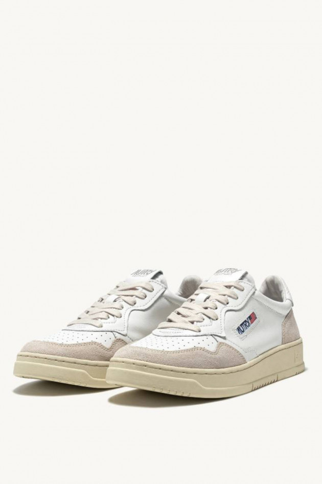 Autry Sneaker MEDALIST LOW in Weiß/Beige