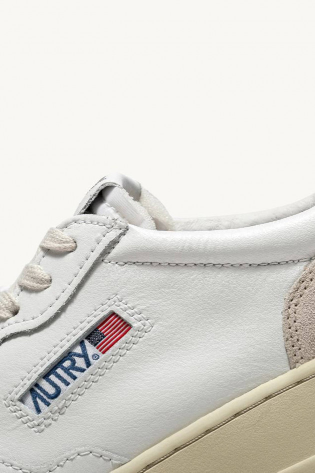 Autry Sneaker MEDALIST LOW in Weiß/Beige