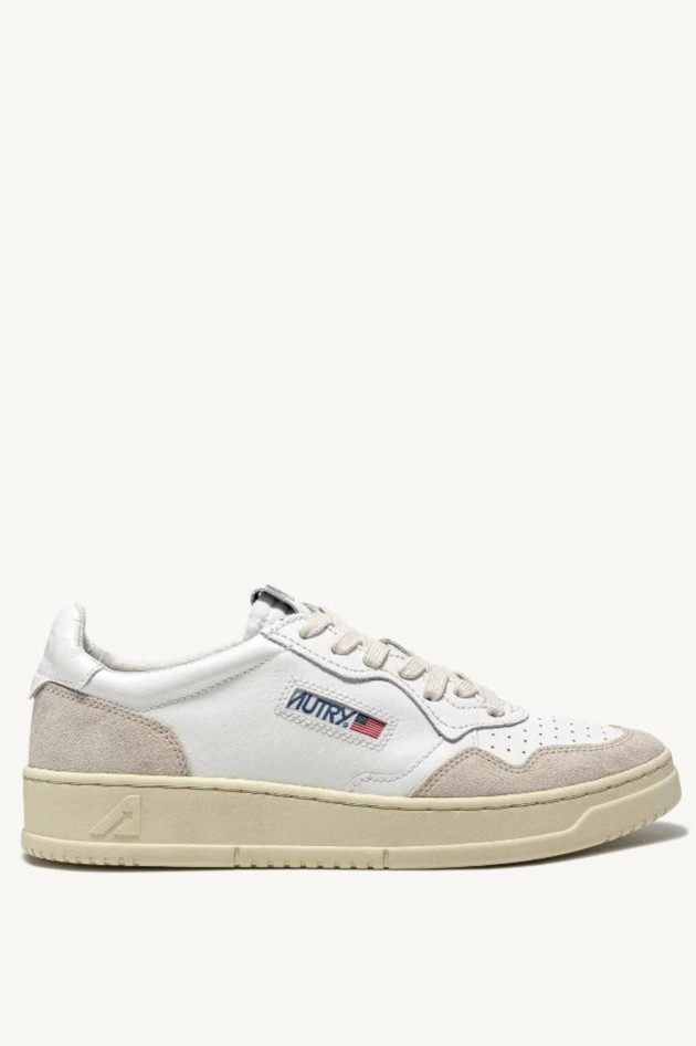 Autry Sneaker MEDALIST LOW in Weiß/Beige