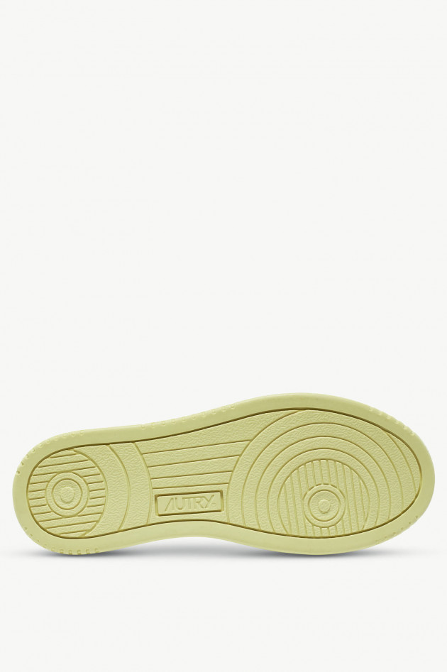 Autry Sneaker MEDALIST LOW in Weiß/Gelb