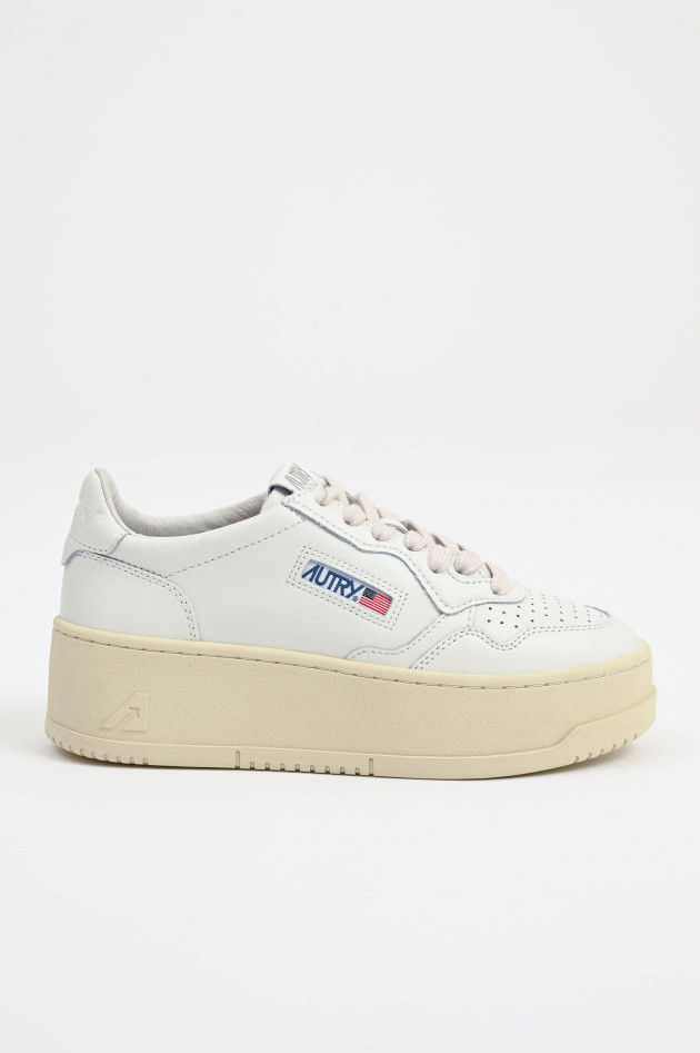Autry Sneaker PLATTFORM LOW in Weiß