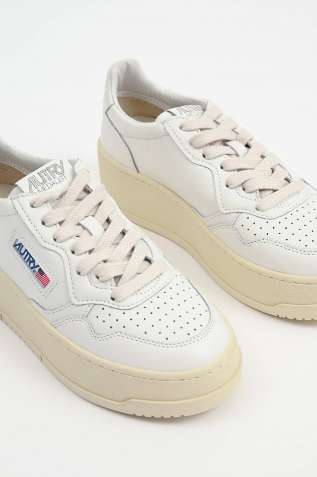 Autry Sneaker PLATTFORM LOW in Weiß