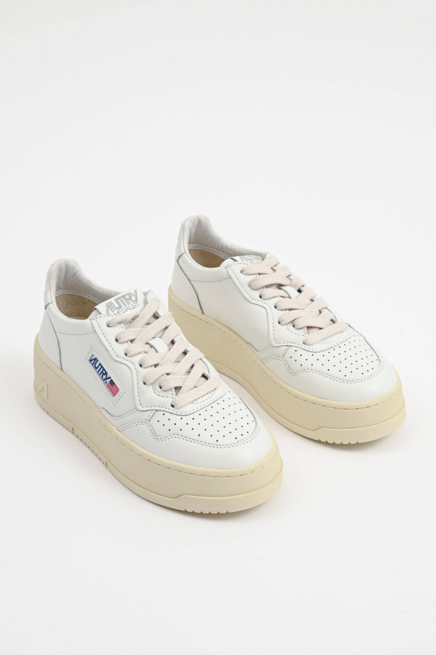 Autry Sneaker PLATTFORM LOW in Weiß