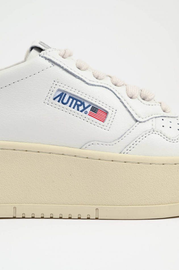 Autry Sneaker PLATTFORM LOW in Weiß