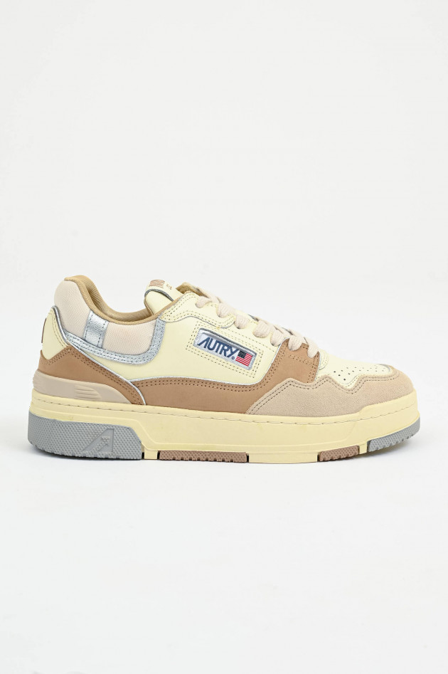 Autry Sneaker CCL LOW in Weiß/Beige/Camel