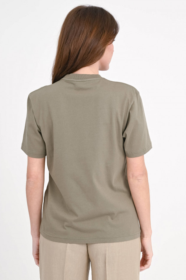 Autry  T-Shirt mit Liegestuhl-Print in Khaki