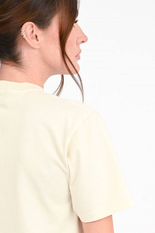 Autry T-Shirt mit Liegestuhl-Print in Vanille