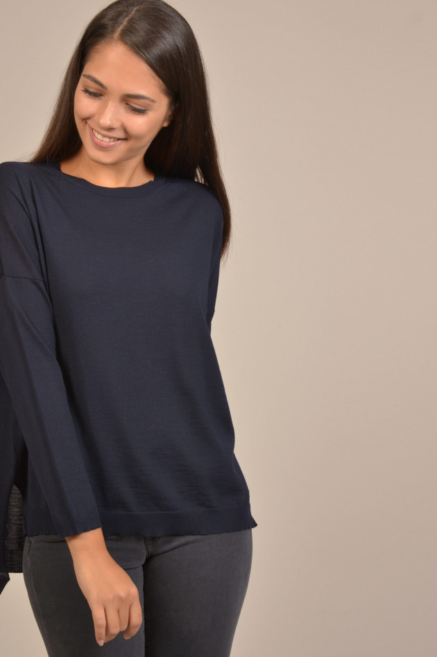 avant toi Pullover aus Wolle in Navy