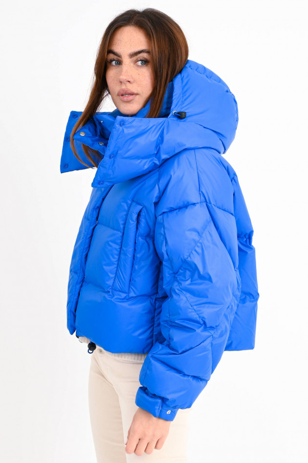 Bacon Daunenjacke PUFFA RING in Kobaltblau