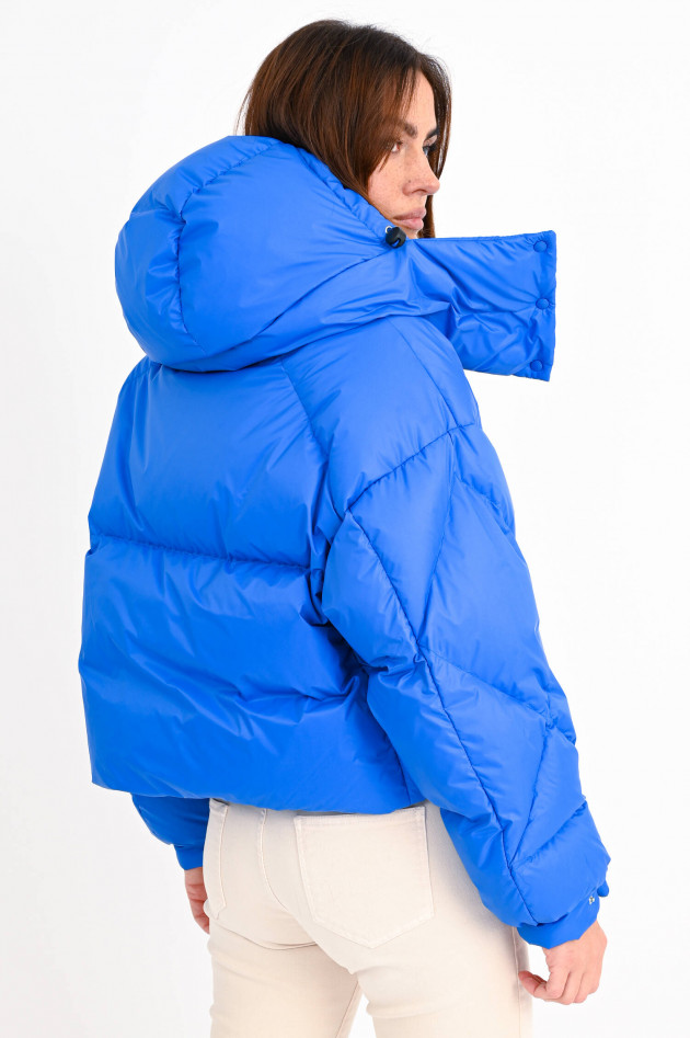 Bacon Daunenjacke PUFFA RING in Kobaltblau