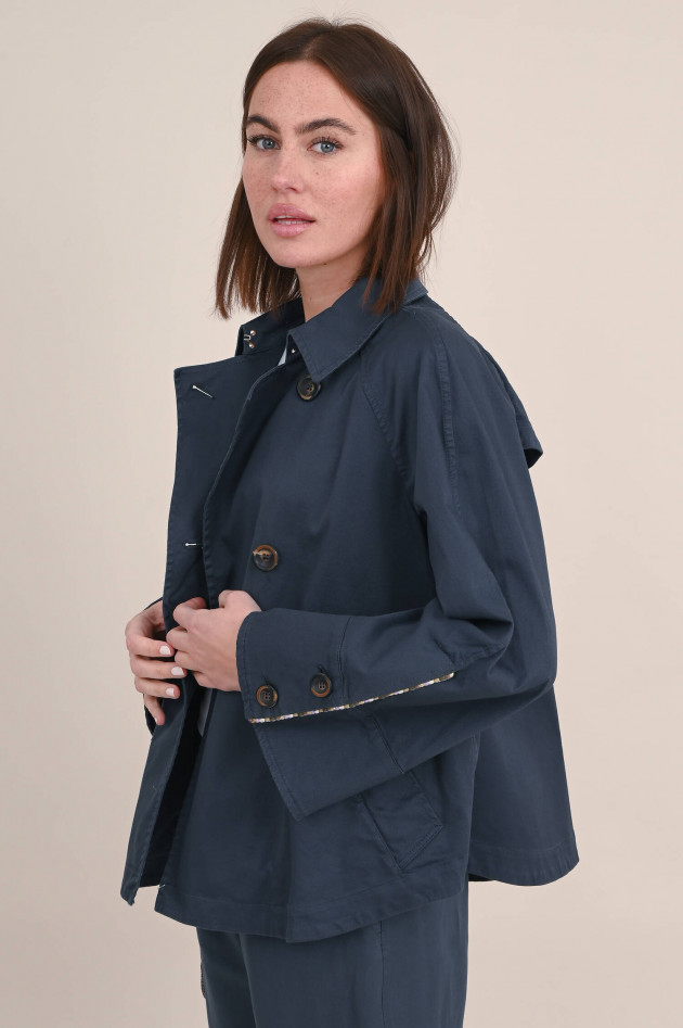 Bazar Deluxe Baumwolljacke mit Pailetten-Detail in Navy