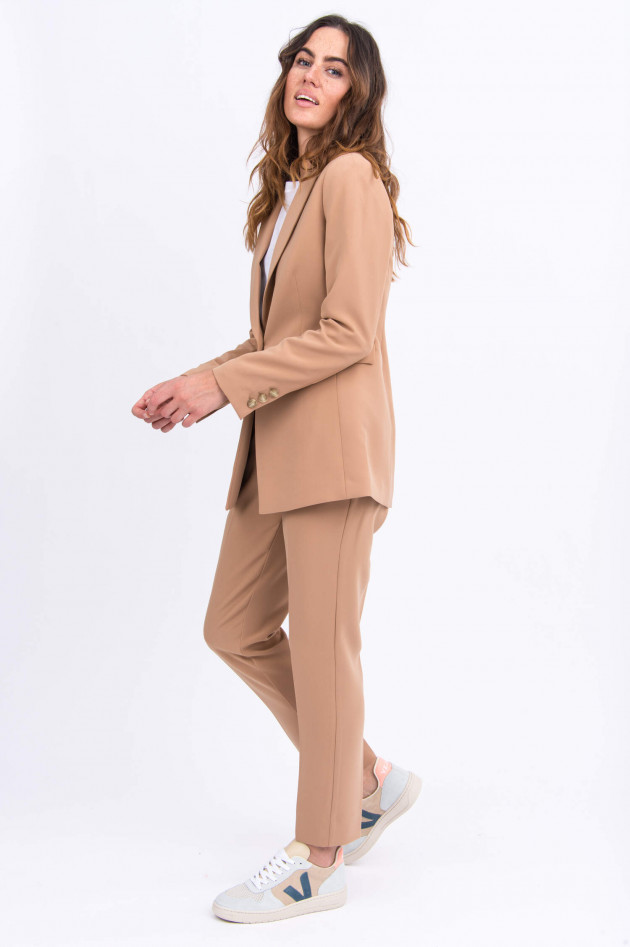 Beaumont Amsterdam Langer Blazer in Camel