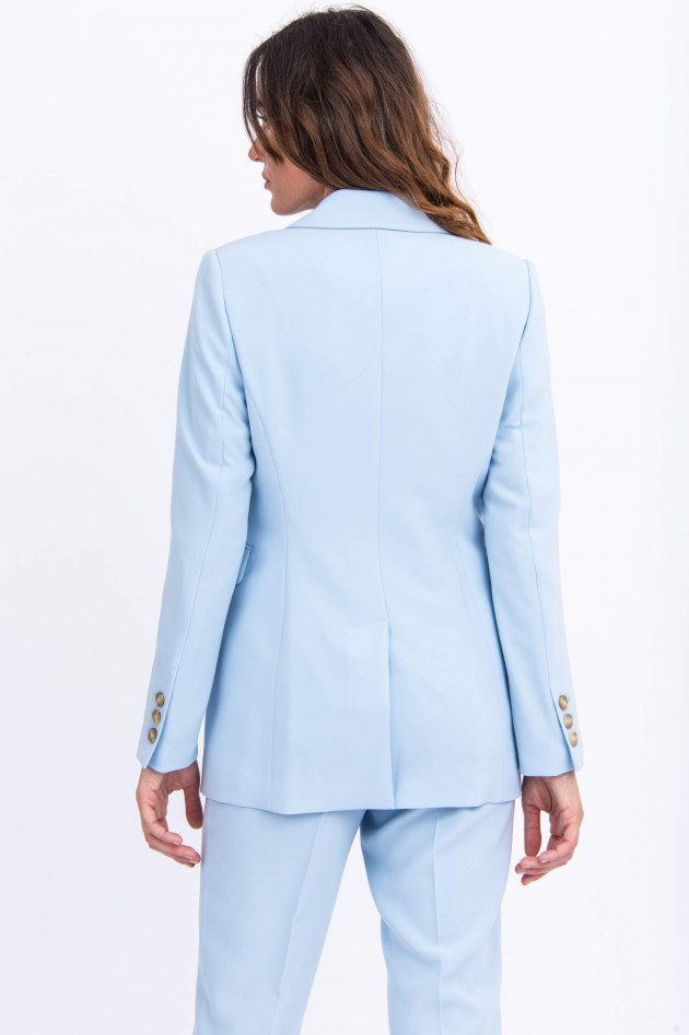 Beaumont Amsterdam Langer Blazer in Hellblau