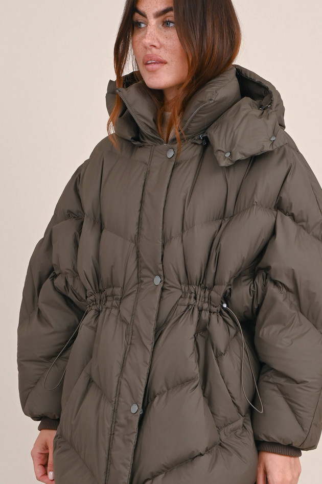 Beaumont Amsterdam Pufferjacke KARA in Dunkelbraun