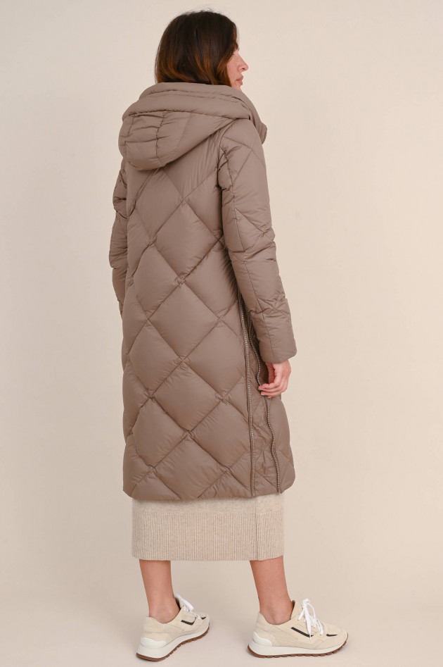 Beaumont Amsterdam Puffermantel MATTI in Taupe