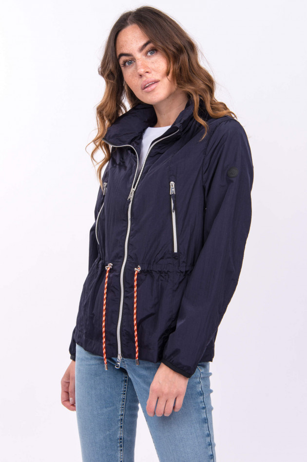 Beaumont Amsterdam Kurzer Parka in Midnight