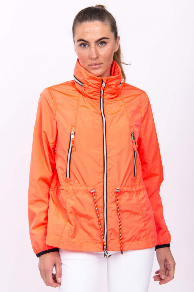 Beaumont Amsterdam Kurzer Parka in Neon Orange