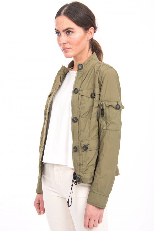 Beaumont Amsterdam Leichte Jacke in Oliv