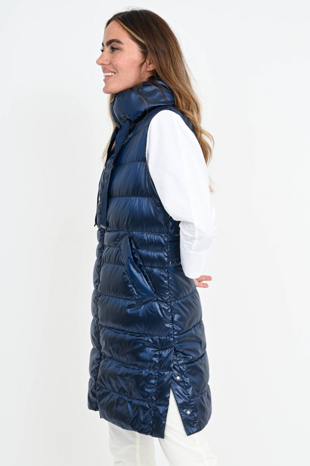 Beaumont Amsterdam Daunengilet mit Stehkragen in Midnight