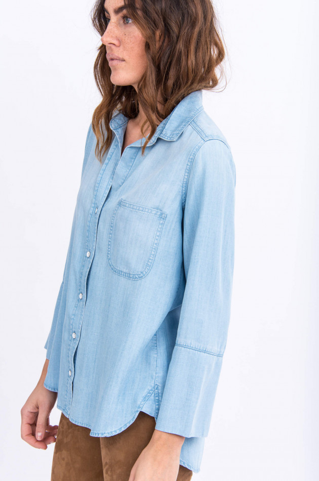 Bella Dahl Jeanshemd in Hellblau