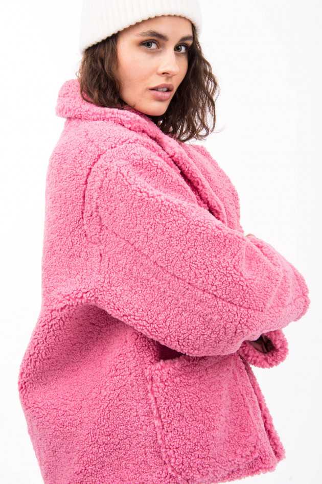 Betta Corradi Teddy-Jacke YOGI in Pink