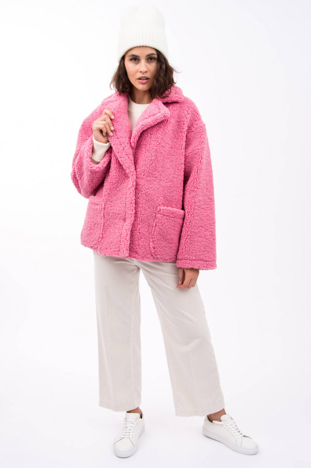 Betta Corradi Teddy-Jacke YOGI in Pink