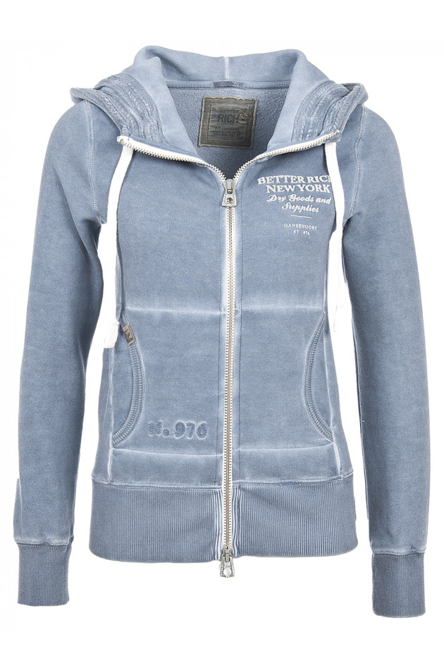 Better Rich Sweatjacke Hellblau