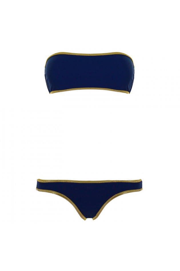 Tooshie Bikini HAMPTON REVERSIBLE in Navy/Blau