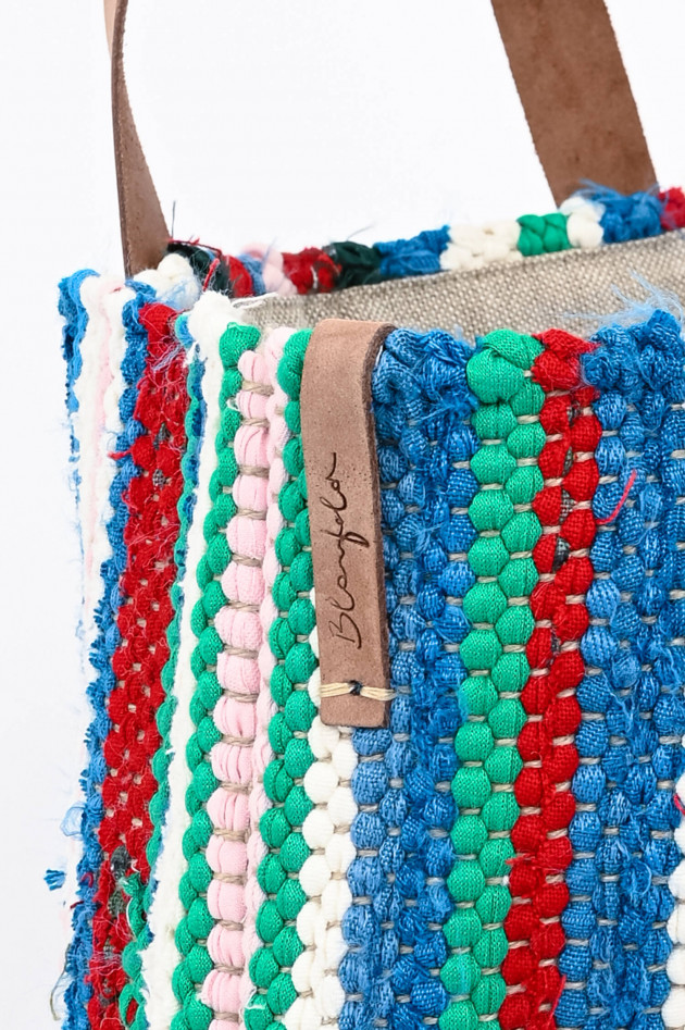 Blaufeld Studio Tasche MATHILDA in Blau/Rot/Grün