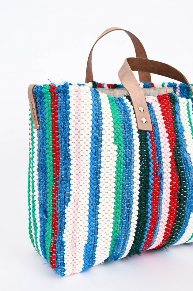 Blaufeld Studio Tasche MATHILDA in Blau/Rot/Grün